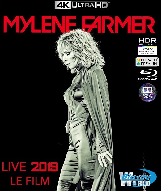 4KUHD-537. Mylene Farmer - Le Film 2019 4K-66G (TRUE- HD 7.1 DOLBY ATMOS)